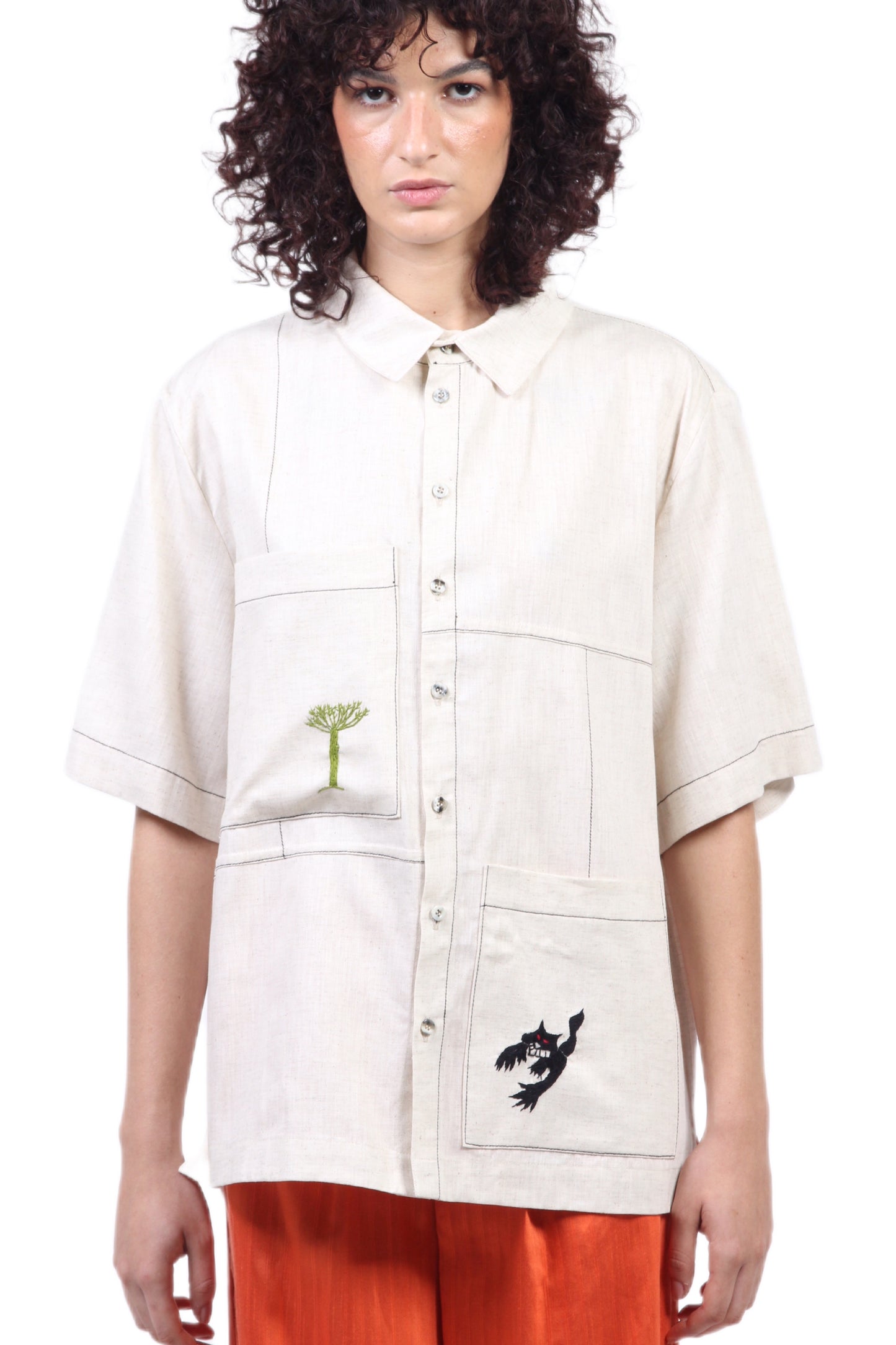 CAMISA LOBISOMEM CRU MANGA CURTA