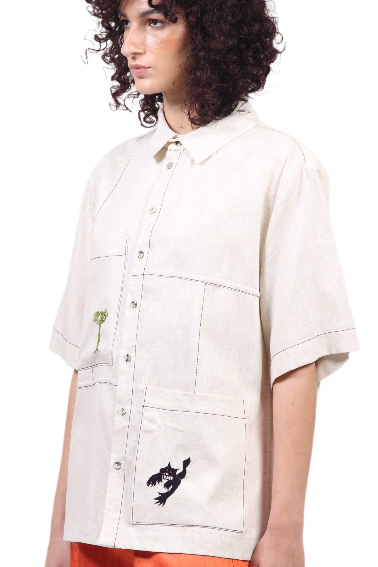 CAMISA LOBISOMEM CRU MANGA CURTA