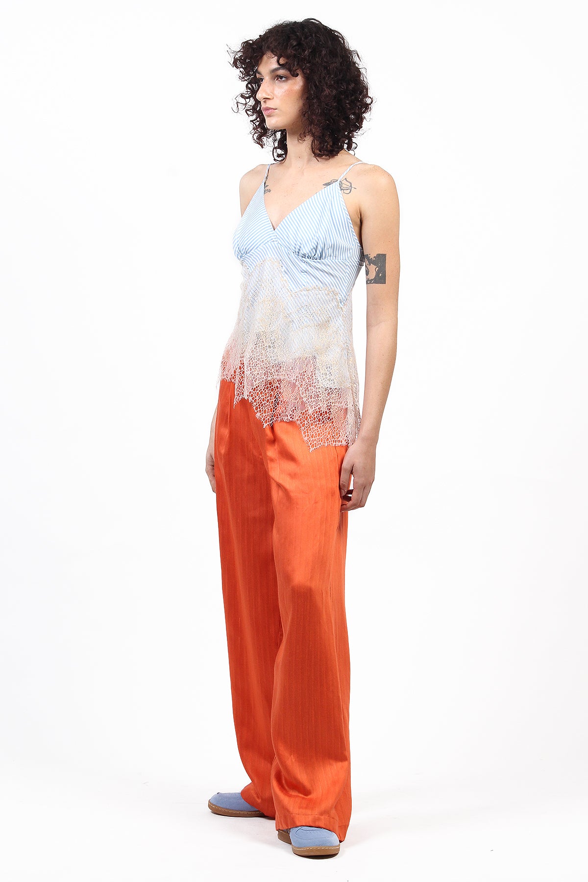 CALÇA ALFAIATARIA LARANJA