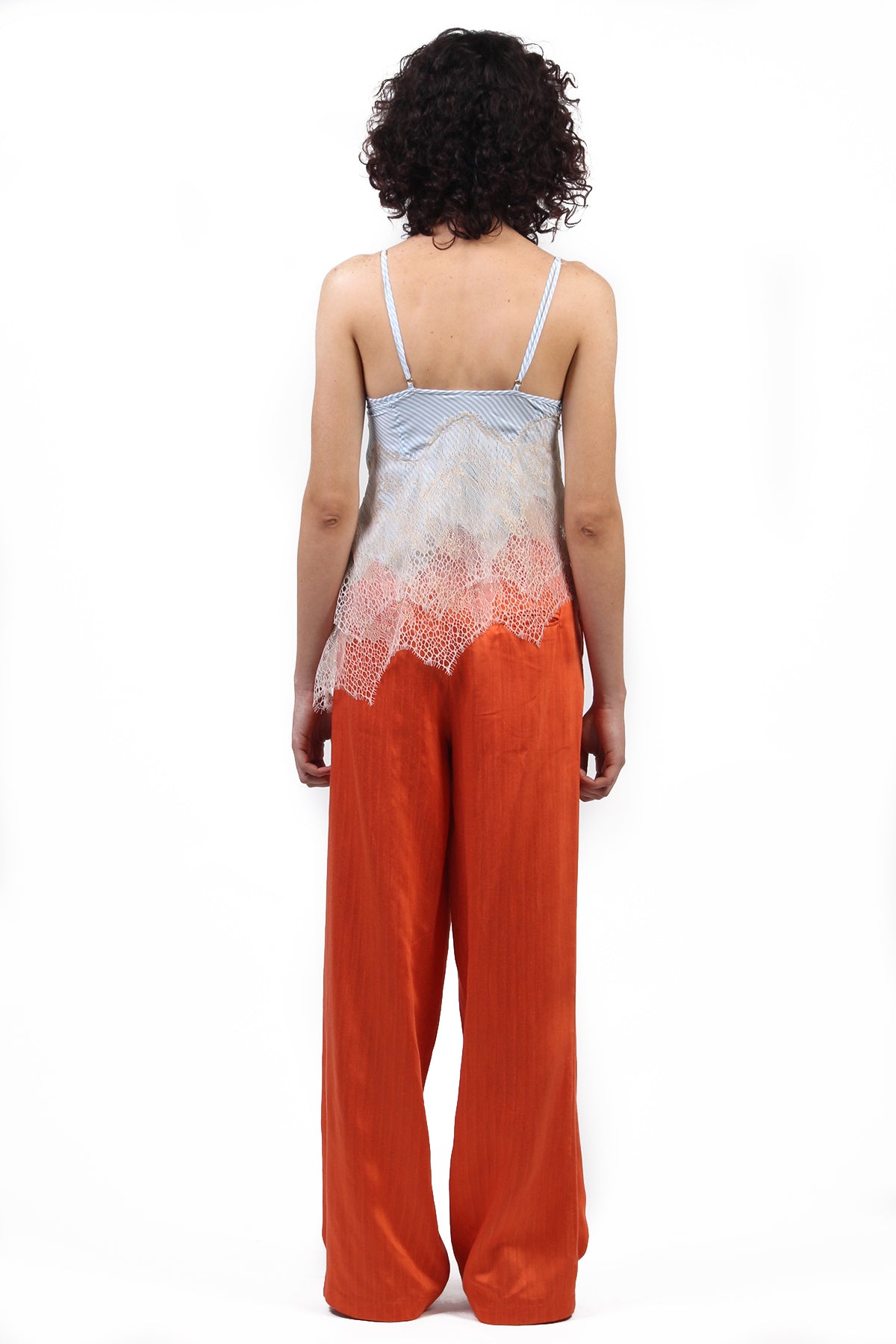 CALÇA ALFAIATARIA LARANJA