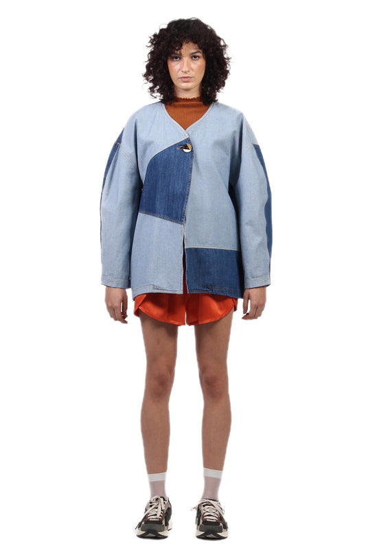 CASACO OVO PATCHWORK