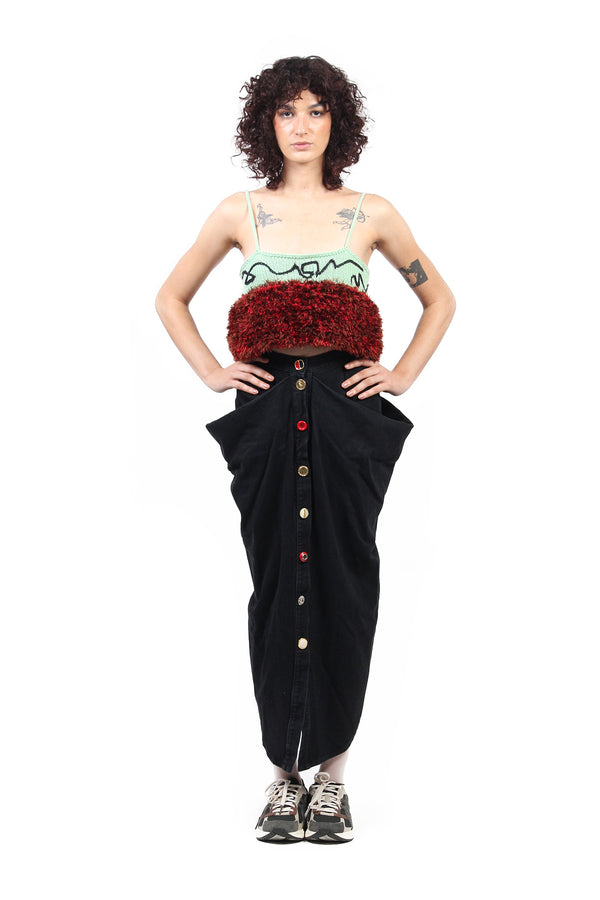 SAIA CATHERINE BLACK JEANS