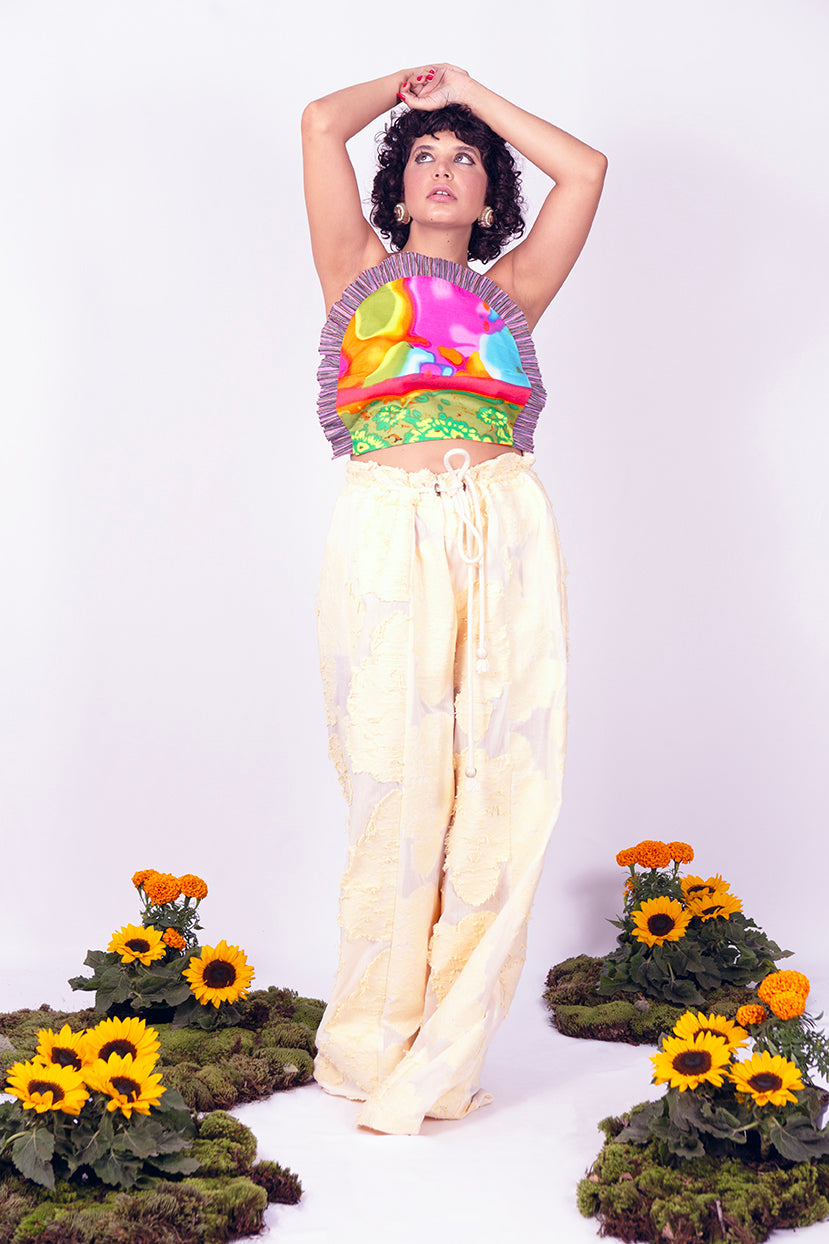 TOP JENNIFER ESTAMPA VINTAGE