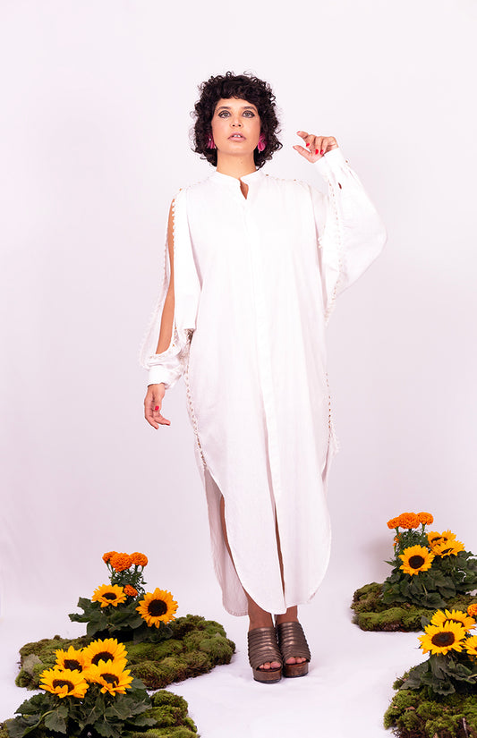 VESTIDO CHEMISE FE BOTÕES