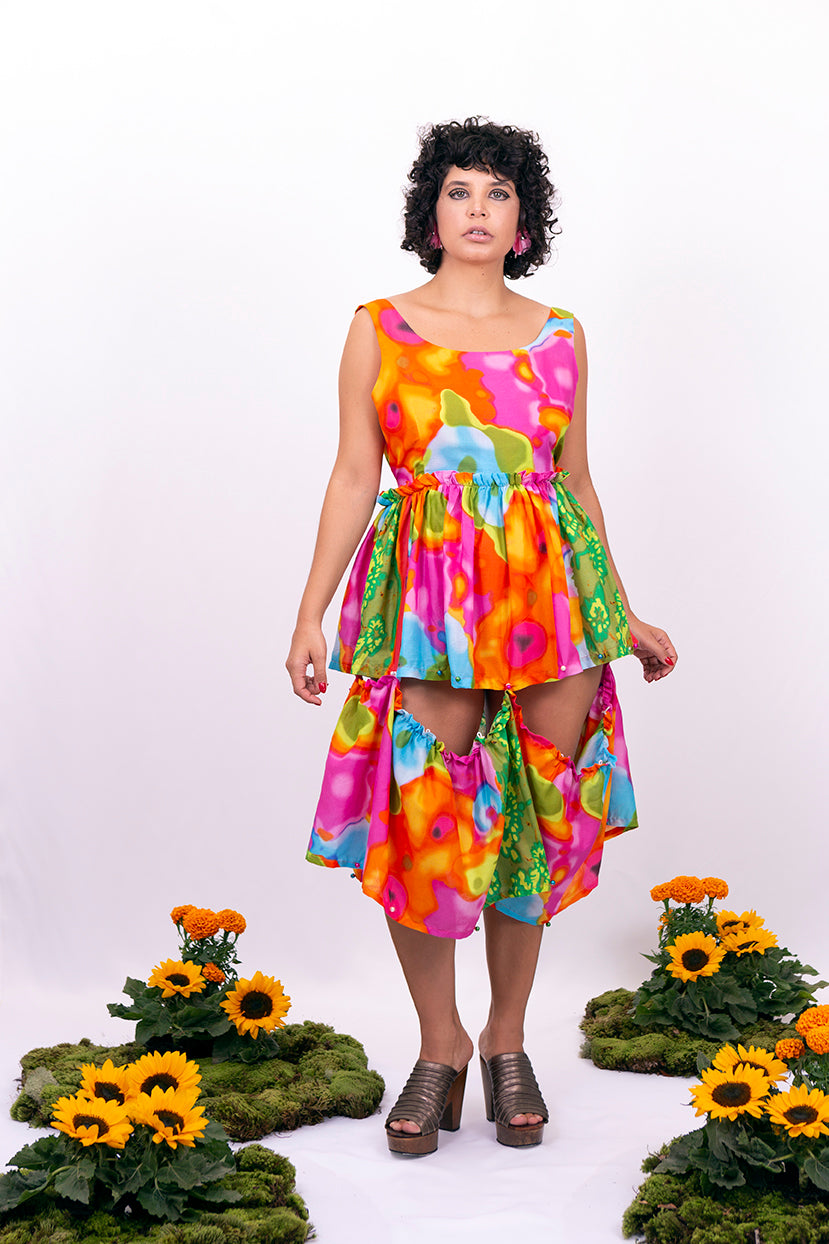 VESTIDO HAVAÍ CAMADAS