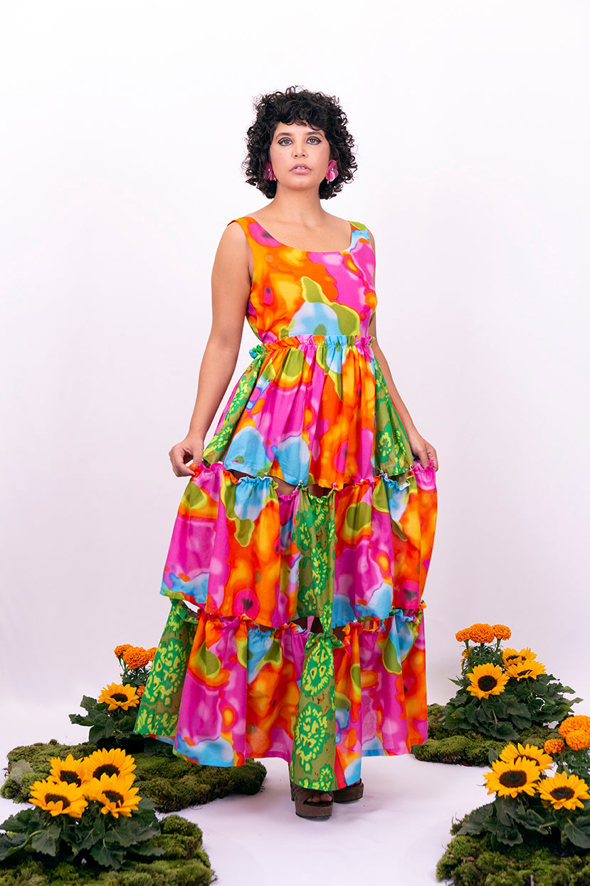 VESTIDO HAVAÍ CAMADAS
