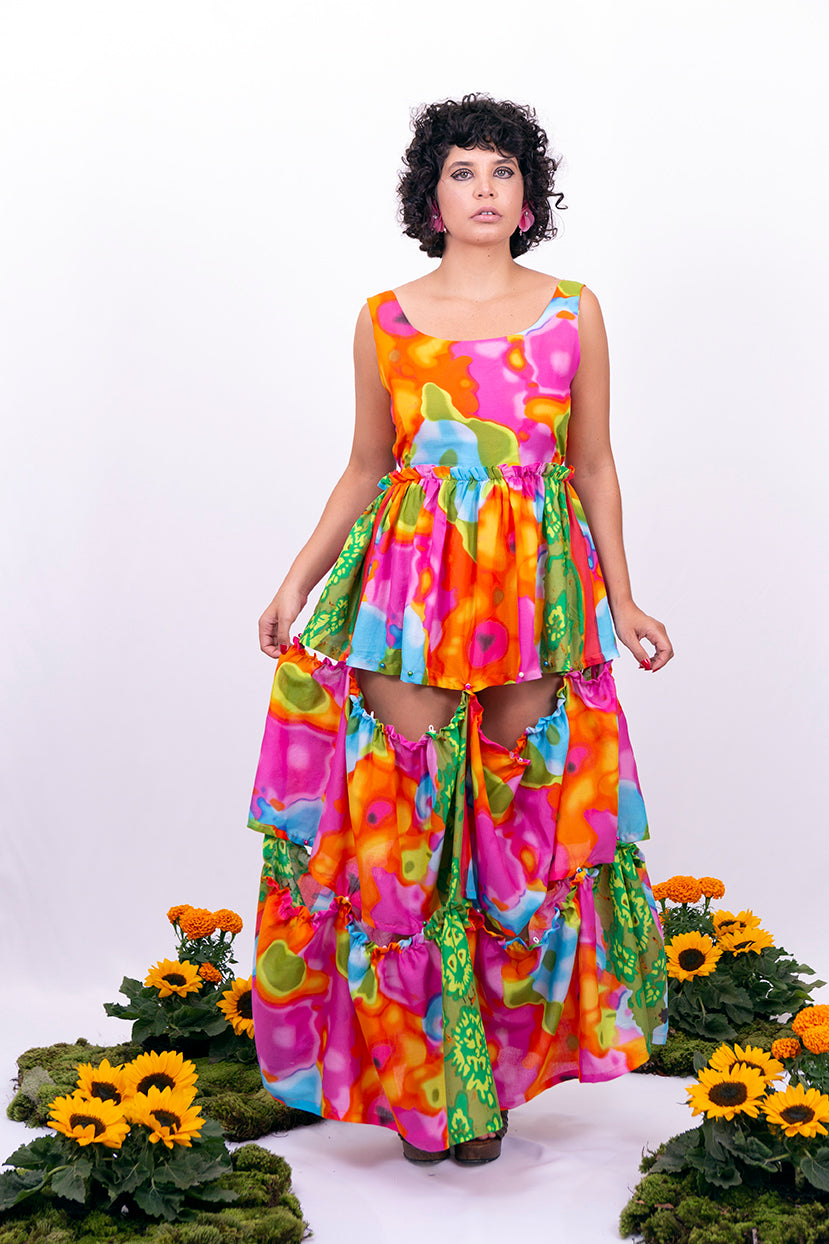 VESTIDO HAVAÍ CAMADAS